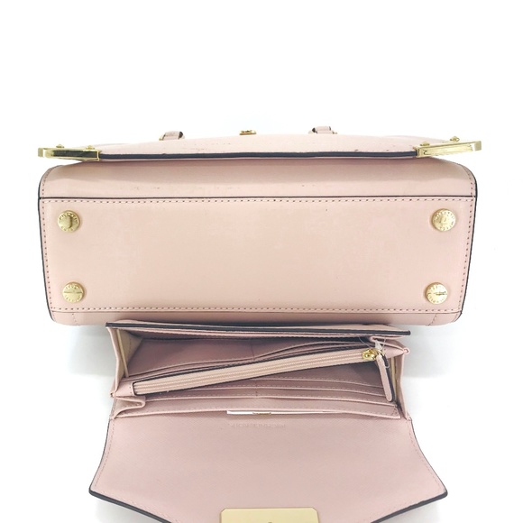 2PCS Michael Kors Kinsley Accordion Satchel Wallet - Picture 5 of 8